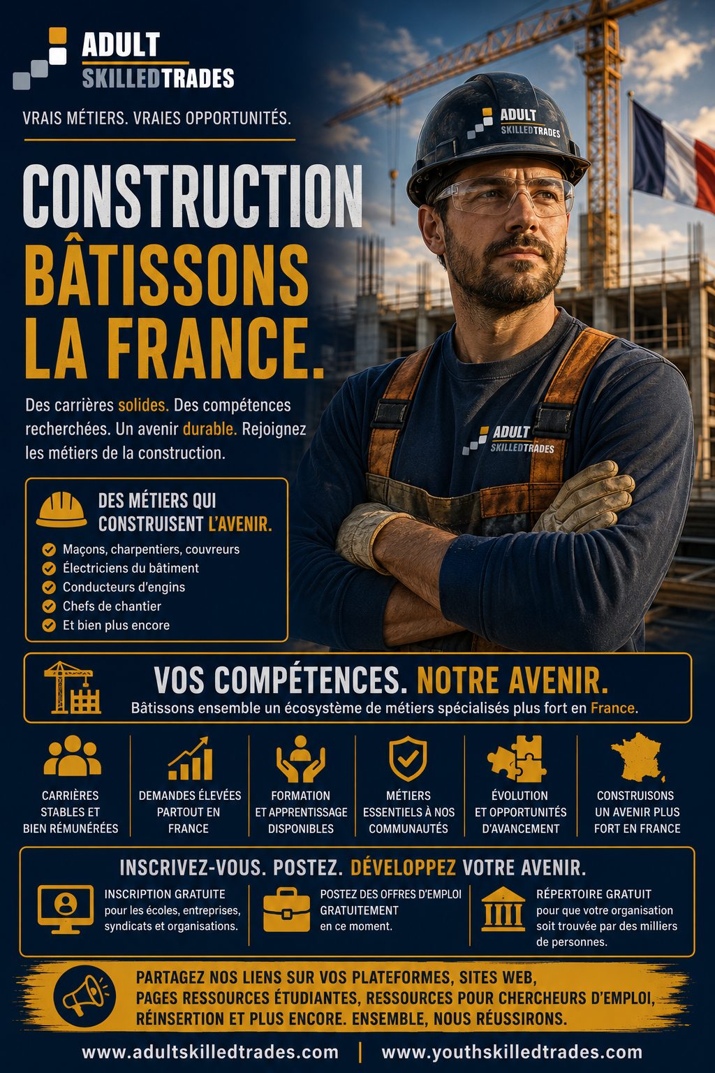 Construction, bâtissons la France