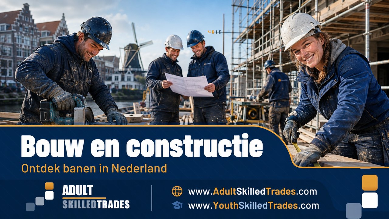 Skilled trades jobs in the Netherlands, poster