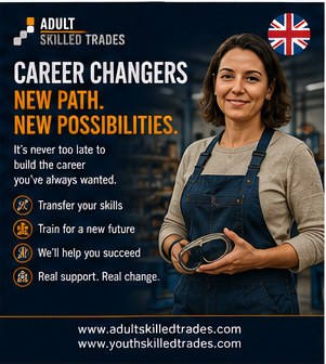 Career changers: new path, new possibilities. UK support tile